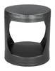 Nuuk Black Iron Round Side Table
