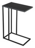 Atom Black Iron Rectangular Side Table