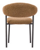 Seville Brown Cork (Set of 2) Steel Stackable Dining Chair