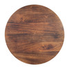 Kerala Walnut Mango Wood Round Side Table