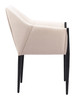 Andover Beige (Set of 2) Steel and Polyester Dining Chair