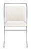 Verbena Cream (Set of 2) Steel and Polyurethane Dining Chair