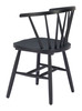 Stenger Black (Set of 2) Rubberwood Dining Chair