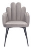 Noosa Gray (Set of 2) Steel and Polyester Dining Chair