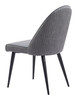 Silloth Gray (Set of 2) Steel and Polyurethane Armless Dining Chair