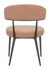 Loom Tan (Set of 2) Steel and Polyurethane Dining Chair