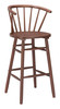 Stenger Walnut (Set of 2) Rubberwood Barstool