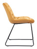 Tammy Yellow (Set of 2) Steel and Polyester Dining Chair