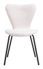 Thibideaux Ivory (Set of 2) Steel and Polyester Dining Chair
