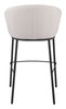 Essen Ivory Steel and Polyester Barstool