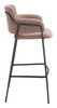 Marcel Brown (Set of 2) Steel and Polyester Barstool