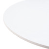 Auray White Steel Round Bar Table