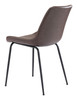 Byron Brown (Set of 2) Steel and Polyurethane Dining Chair