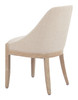 Calmo Beige Ash Wood and Polyester Dining Chair