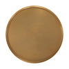 Cendre Gold & Beige Iron Round Side Table