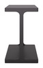 Bama Black Mango Wood Rectangular Side Table