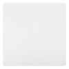 Valleta White Steel Square Bar Table