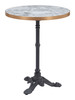 Gazebo Multicolor Cast Aluminum Iron Dining Table