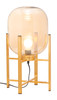 Wonderwall Gold Glass and Steel Table Lamp