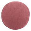 Aruz Red Olefin and Textilene Ottoman for Outdoor Use