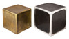 Brics Multicolor Aluminum Square Side Table Set
