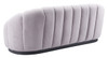 Bhutan Light Gray Steel and Polyester Sofa