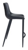 Magnus Black (Set of 2) Steel and Polyurethane Barstool