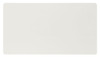 Welt White Aluminum Rectangular Coffee Table for Outdoor Use