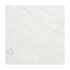 Fiora White & Black Marble and Mango Wood Square Side Table