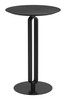 Derry Black Steel Round Counter Table