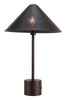 Cardo Bronze Steel Table Lamp with USB Port