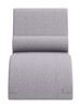 Luanda Gray Olefin and Textilene Chaise Lounge for Outdoor Use