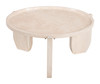 Nador Natural Bottochino Marble Round Coffee Table