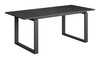 Sundar Black MDF Rectangular Dining Table
