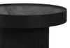 Watson Black Mango Wood Round Coffee Table