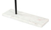 Wize Marble and Mango Wood Table Art in Natural