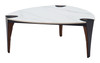 Bogey Multicolor Sintered Stone and Steel Coffee Table