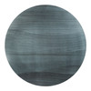 Metropolis Gray & Silver Natural Marble and Aluminum Dining Table (60")