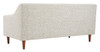 Koseli Pewter Gray Rubberwood and Polyester Loveseat