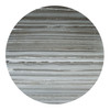Star Gray & Silver Natural Marble and Aluminum Dining Table (60")