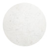 Bild White & Brass Natural Marble and Iron Round Coffee Table