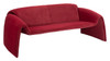 Horten Red Steel and Polyester Sofa