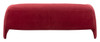 Horten Red Steel and Polyester Sofa