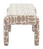 Blato Multicolor Polyester Bench