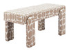 Blato Multicolor Polyester Bench