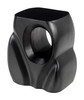 Trung Black Mango Wood Square Side Table