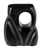 Trung Black Mango Wood Square Side Table
