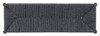 Iska Black Aluminum Bench for Outdoor Use