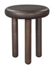 Arian Bronze Aluminum Round Side Table