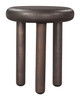 Arian Bronze Aluminum Round Side Table